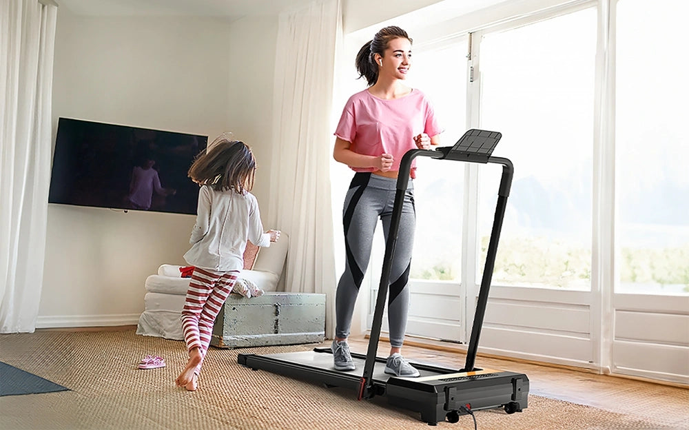 using treadmill at home