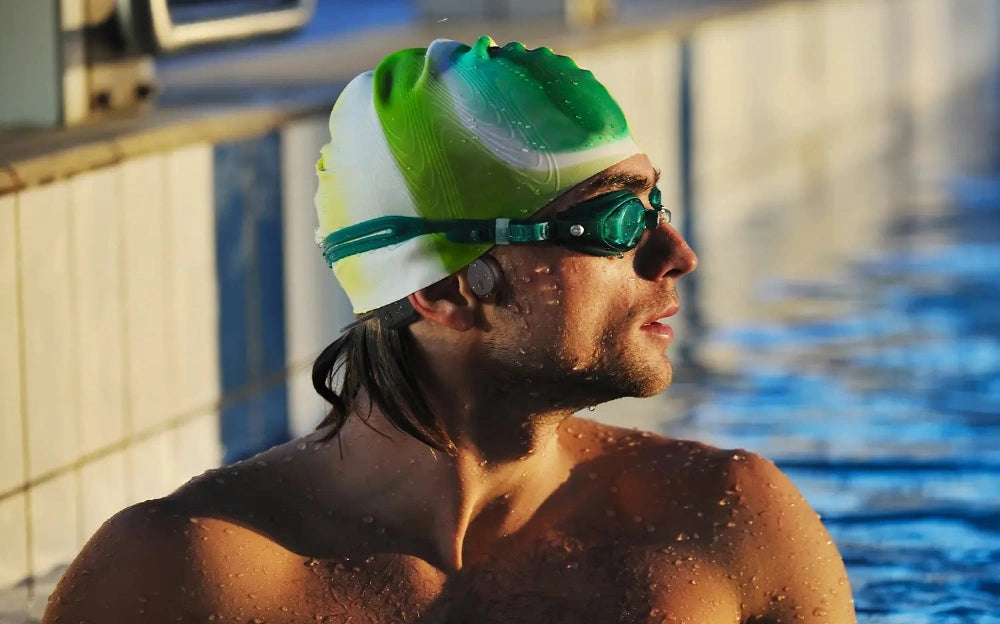 Best waterproof wireless headphones for swimming: Tousains bone conduction headphones