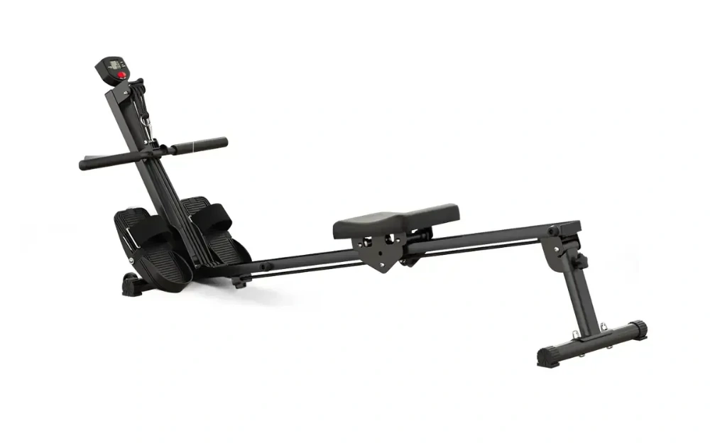 home rowing machine provides a full-body workout 