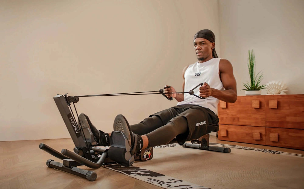 Tousains home rowing machine can benefit for your belly fat losing