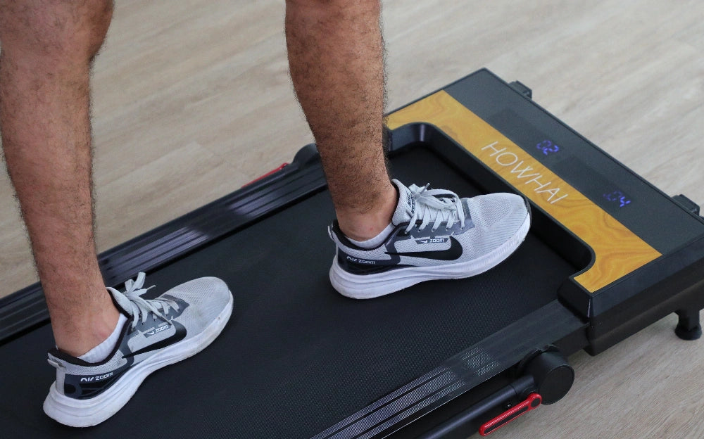 using Tousains 2 in 1 incline treadmill at home