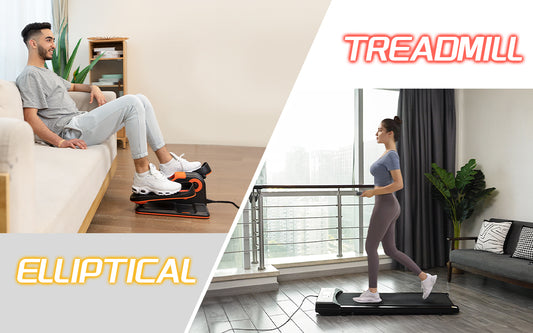 Home Fitness Treadmill or Mini Elliptical Machine, which is Better for Losing Weight?