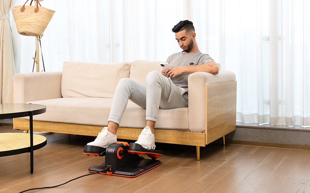 Tousains mini elliptical trainer offers a convenient workout at home