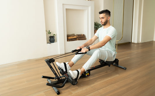 Tousains home rowing machine can benefit for your belly fat losing