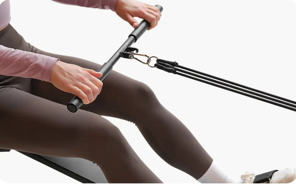 One-Breath Foldable Rowing Machine by Tousains