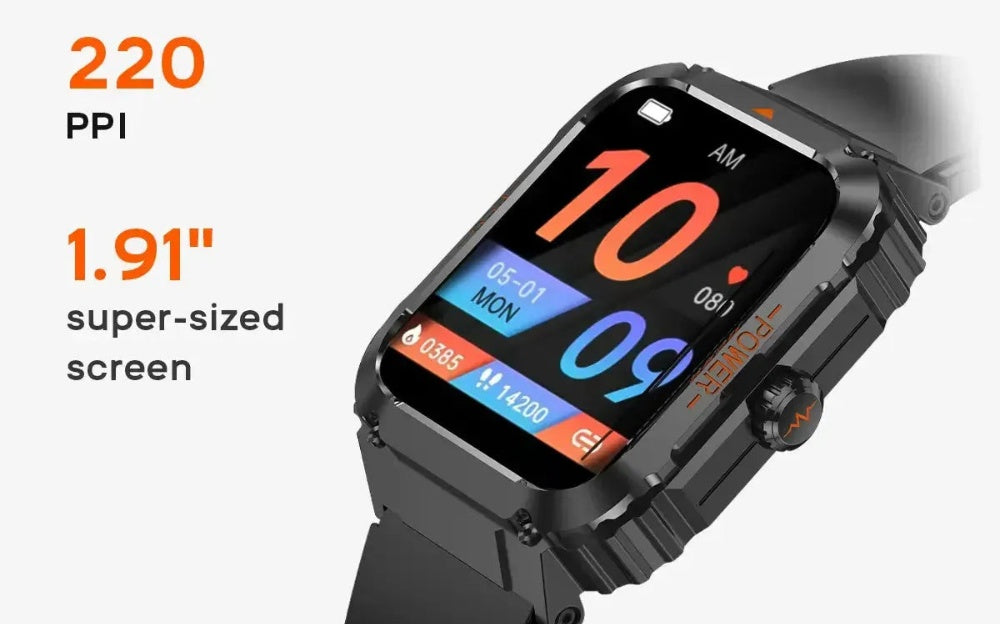 embrace bigger and smarter screen with Tousains S1 smart watch