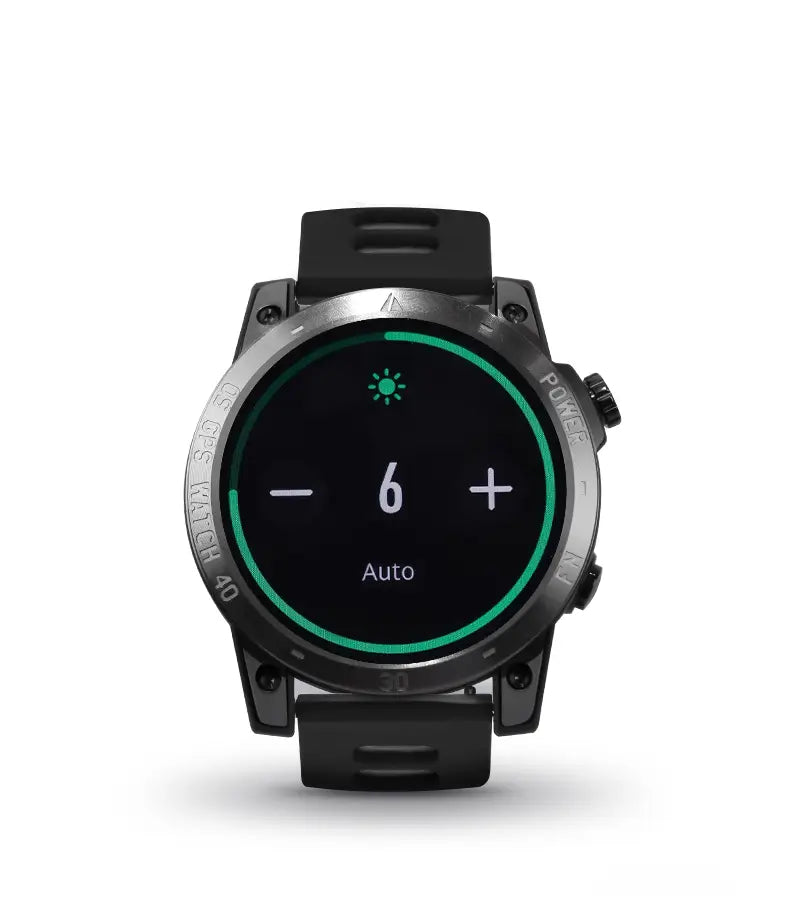 Tousains smartwatch S2 with flexible brightness adjustment