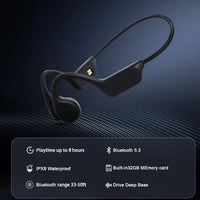 Tousains bone conduction headphones with various functions 