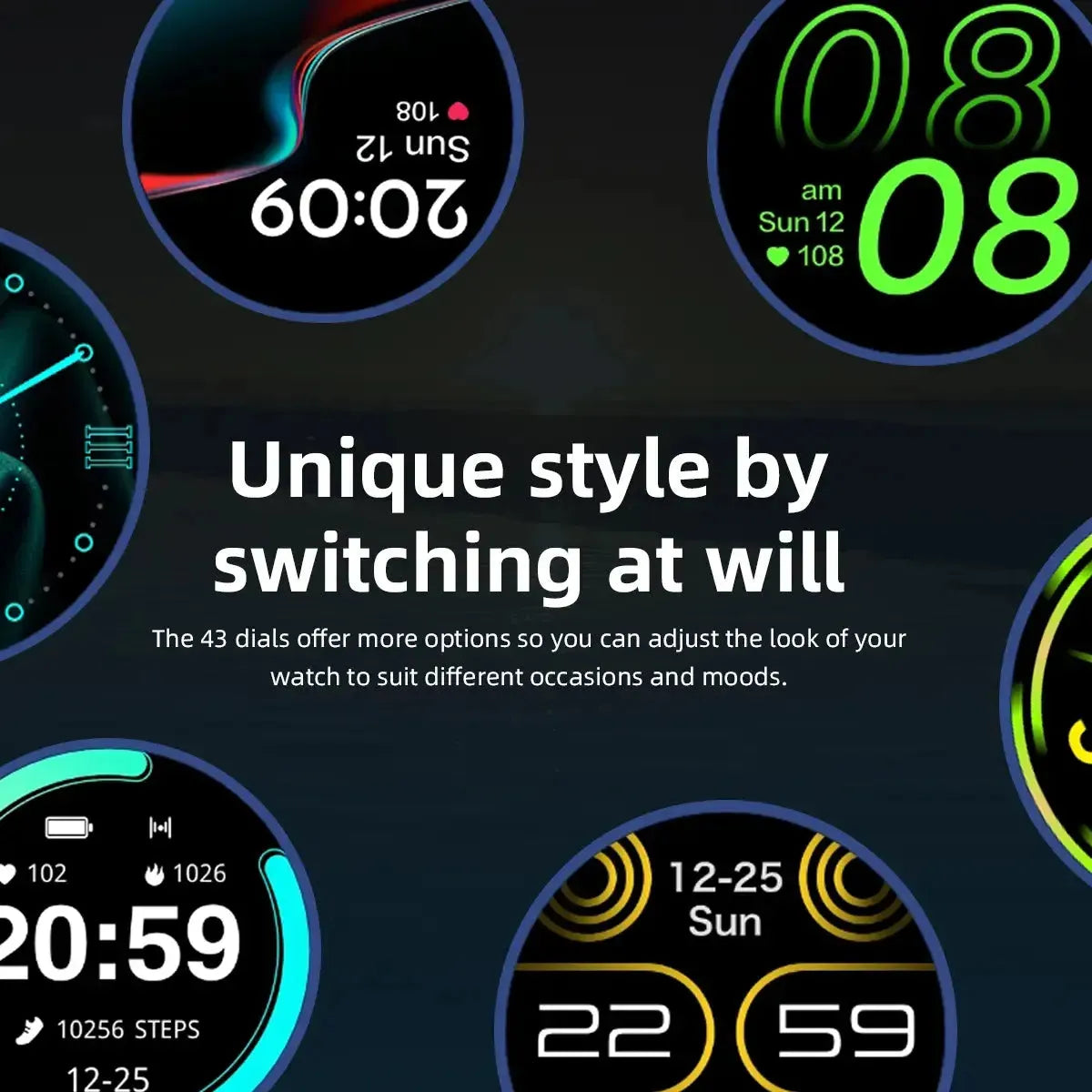 Tousains smartwatch S2 with unique style